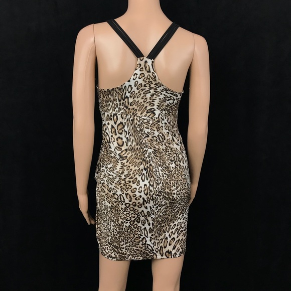 3/20 A’gaci V-Neck Spaghetti Strap Halter Dress - Picture 3 of 8